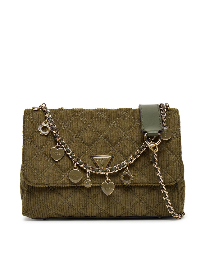 Guess Ročna torba Guess Giully II HWCG96 73200 Zelena