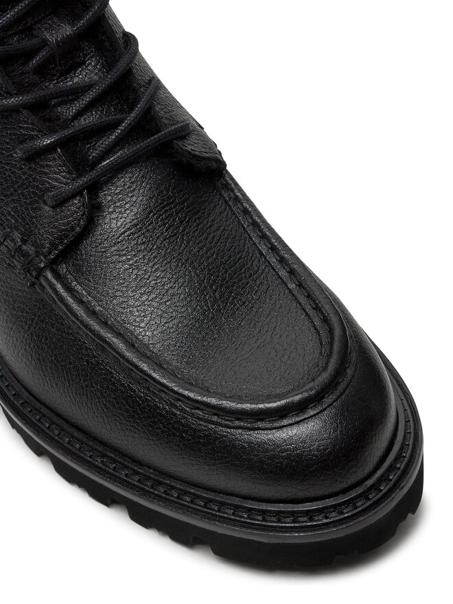 BOSS Botas altas BOSS Julyo Halb Grafit 50523902 Negro