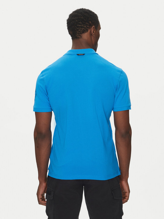 Napapijri Napapijri Poloshirt E-Amundsen NP0A4IN9 Blau Regular Fit