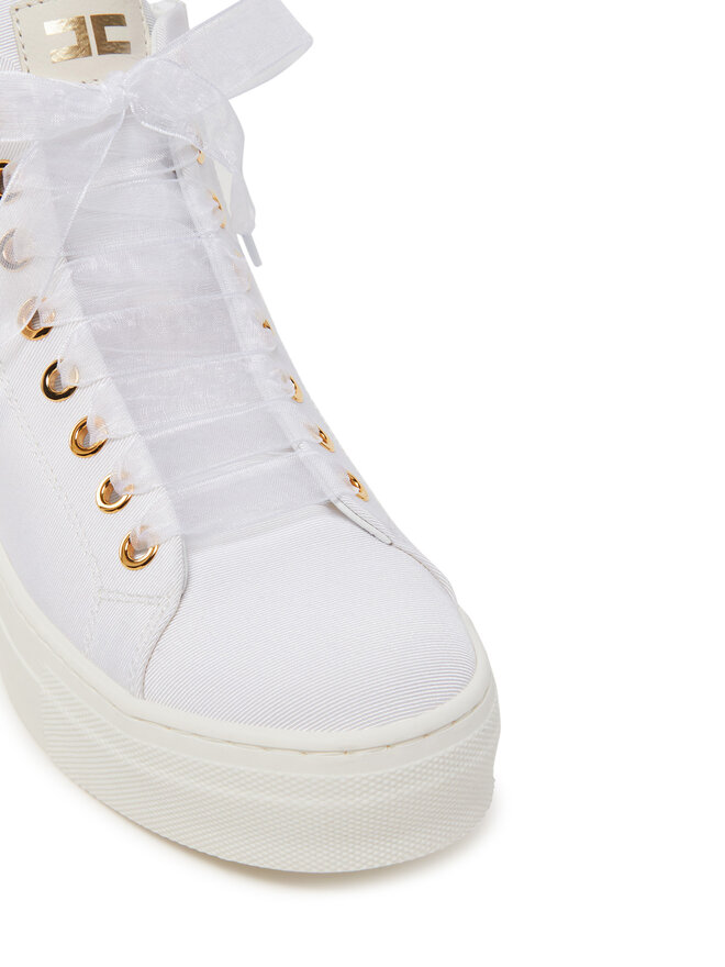 Elisabetta Franchi Sneakers Elisabetta Franchi F4-A9E-0243 Alb