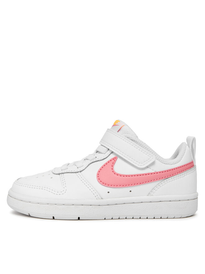 Nike Sneakersy Nike Court Borough Low 2 (Psv) BQ5451 124 Biela