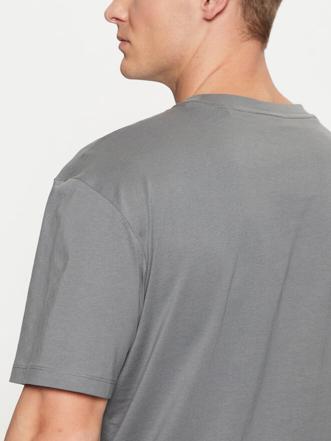 HUGO HUGO T-Shirt Dostalgi 50530684 Γκρι Relaxed Fit