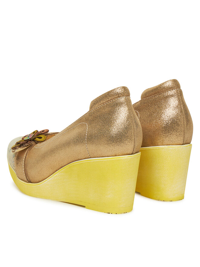 Laura Vita Zapatos hasta el tobillo Laura Vita Reyano 55 Oro