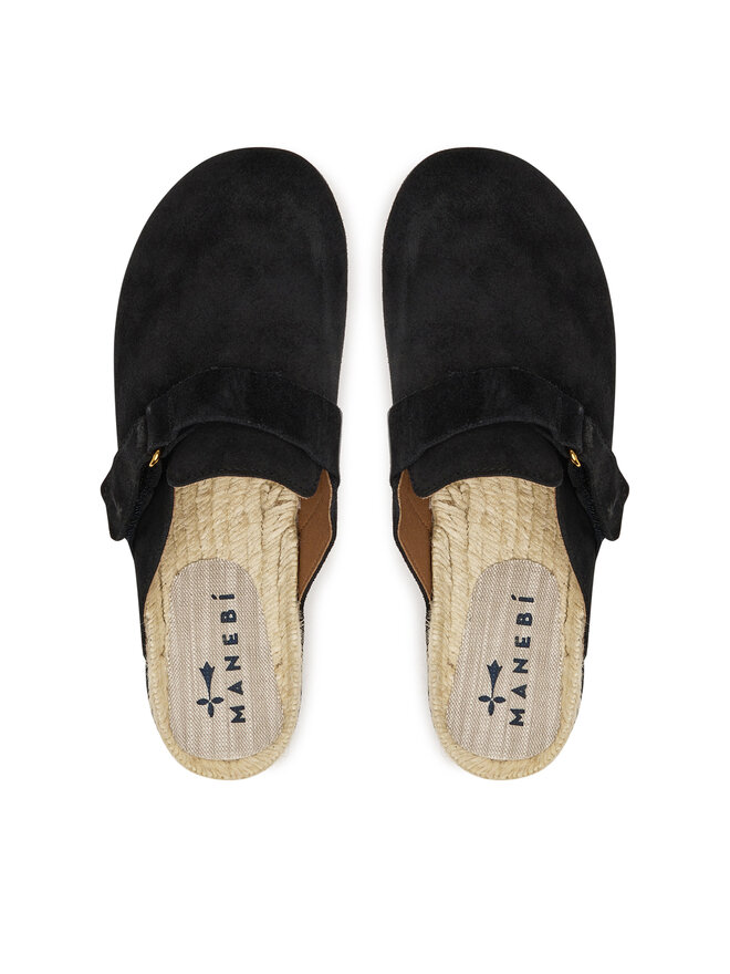 Manebi Espadrilky Manebi K 1.0 B0 Černá