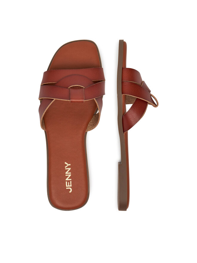 JENNY Pantoletten JENNY 5762015 Braun