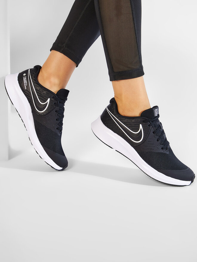 Nike Laufschuhe Nike Star Runner 2 (Gs) AQ3542 001 Schwarz