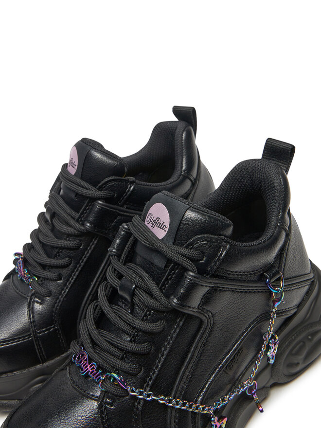 Buffalo Sneakersy Buffalo Cld Corin Chain Butterfly 1636209 Czarny