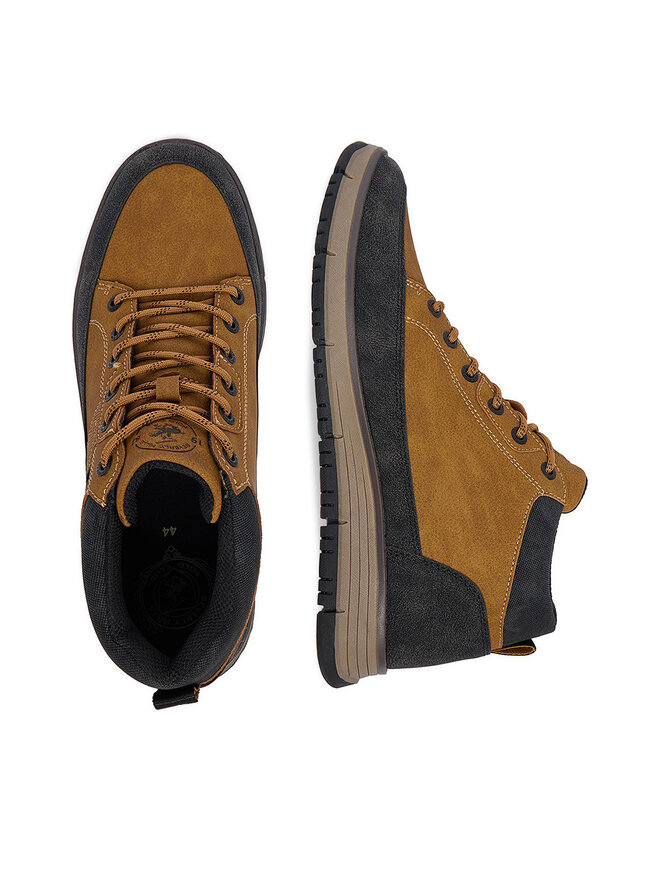 Beverly Hills Polo Club Schnürschuhe Beverly Hills Polo Club CEO-24AC595 Braun