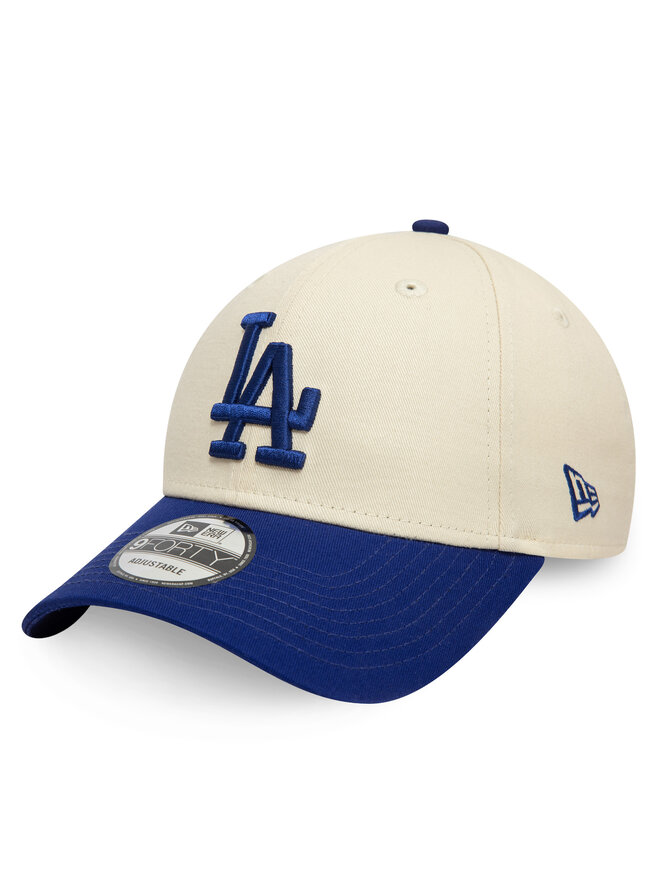 New Era Czapka z daszkiem New Era LA Dodgers Colour Block 9FORTY 60595216 Beżowy