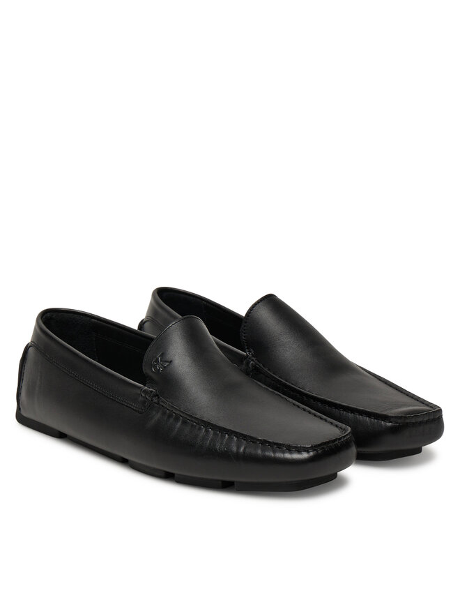 Calvin Klein Мокасини Calvin Klein Driver Lth HM0HM01864 Чорний