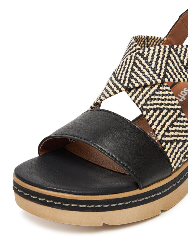 Shoes Sandalias Marca Remonte Para Mujer En Color Metal