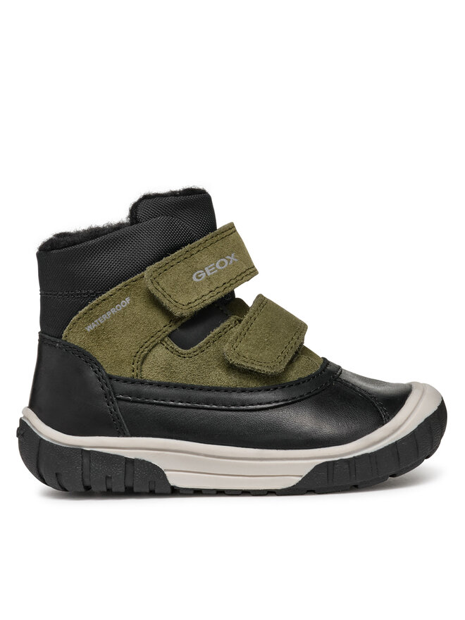 Geox Kozačky Geox B Omar Boy Wpf B462DC 022FU C0520 S Černá