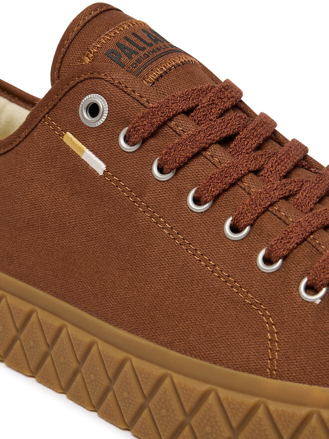 Palladium Sneakers aus Stoff Palladium 74447-212-M Braun