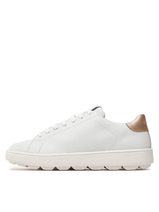 Geox Sneakers Geox D Spherica Ecub-1 D45WEA 09BNF C1327 Bianco
