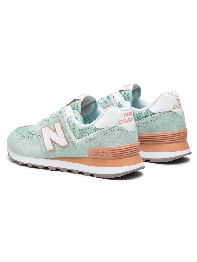 Sneakers New Balance WL574ESE Vert chaussures