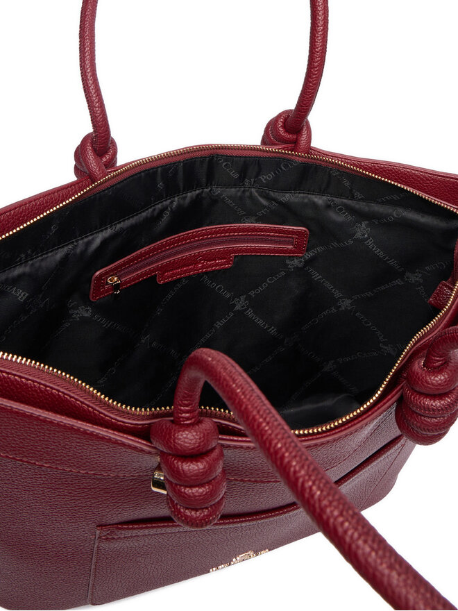 Beverly Hills Polo Club Handtasche Beverly Hills Polo Club EO-BHPC-C-016-10 Dunkelrot