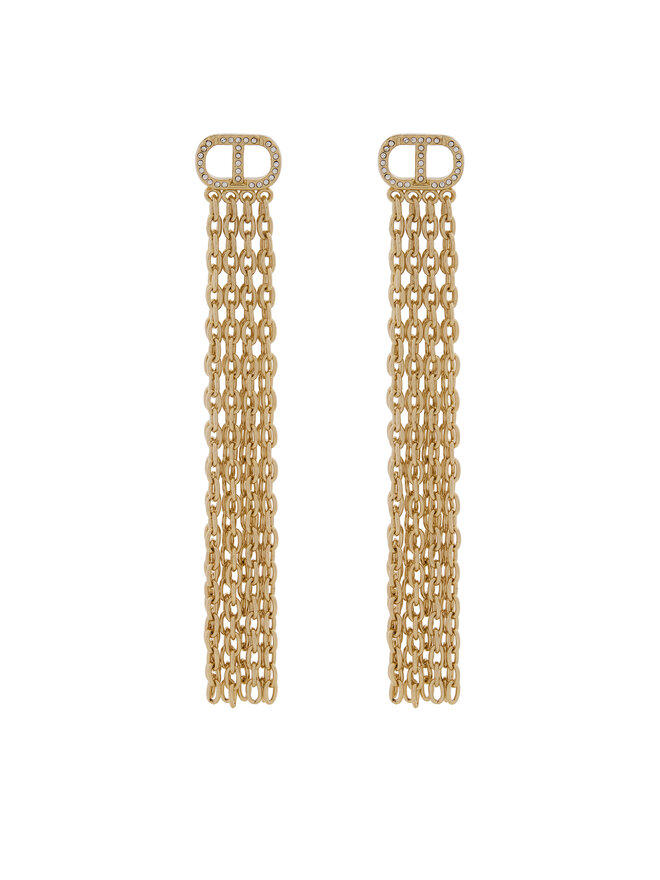 TWINSET Kolczyki TWINSET 251TA4150 Złoty