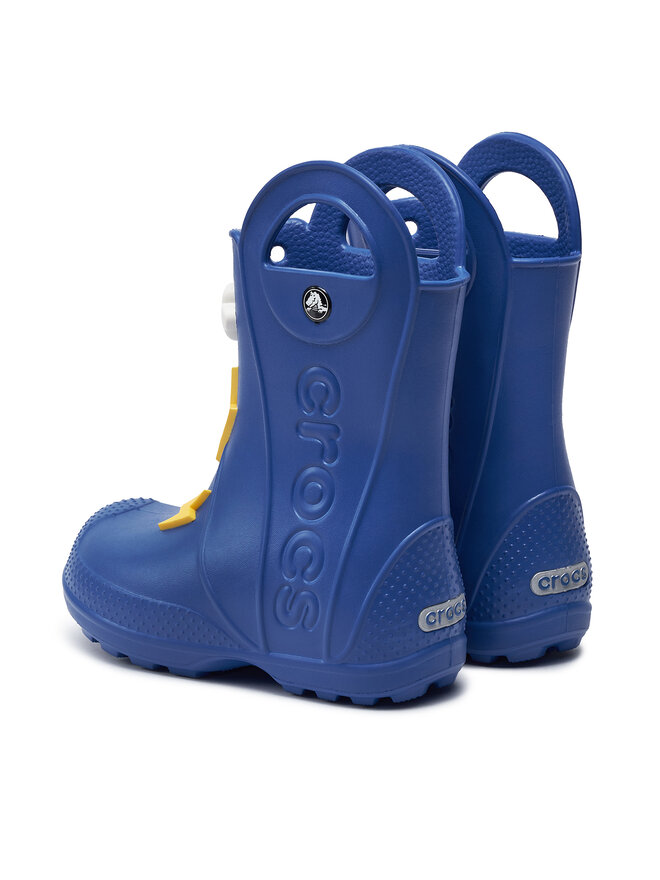 Crocs Гумени ботуши Crocs Handle It Lightning Bolt Rain Boot Kids 210027 Син