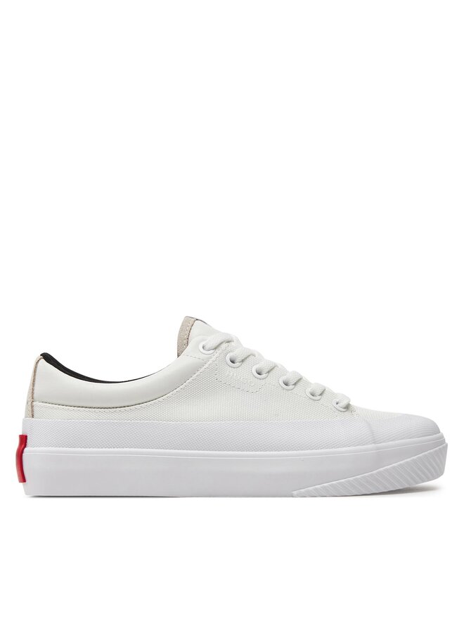 HUGO Sneakers aus Stoff Hugo Dyer Tenn Cnvfl 50517201 Weiß