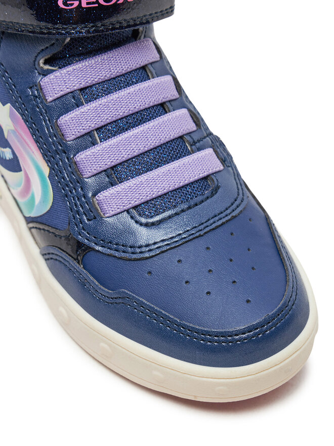 Geox Sneakersy Geox Skylin J468WF 0ANAJ C4268 S Tmavomodrá