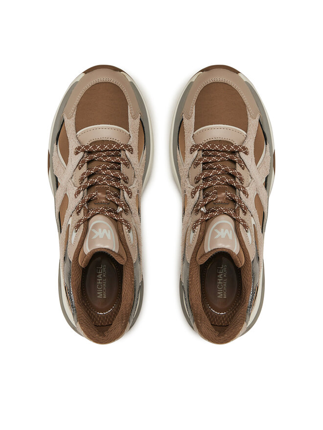MICHAEL Michael Kors Αθλητικά MICHAEL Michael Kors Leo 43F4LEFS1L Καφέ