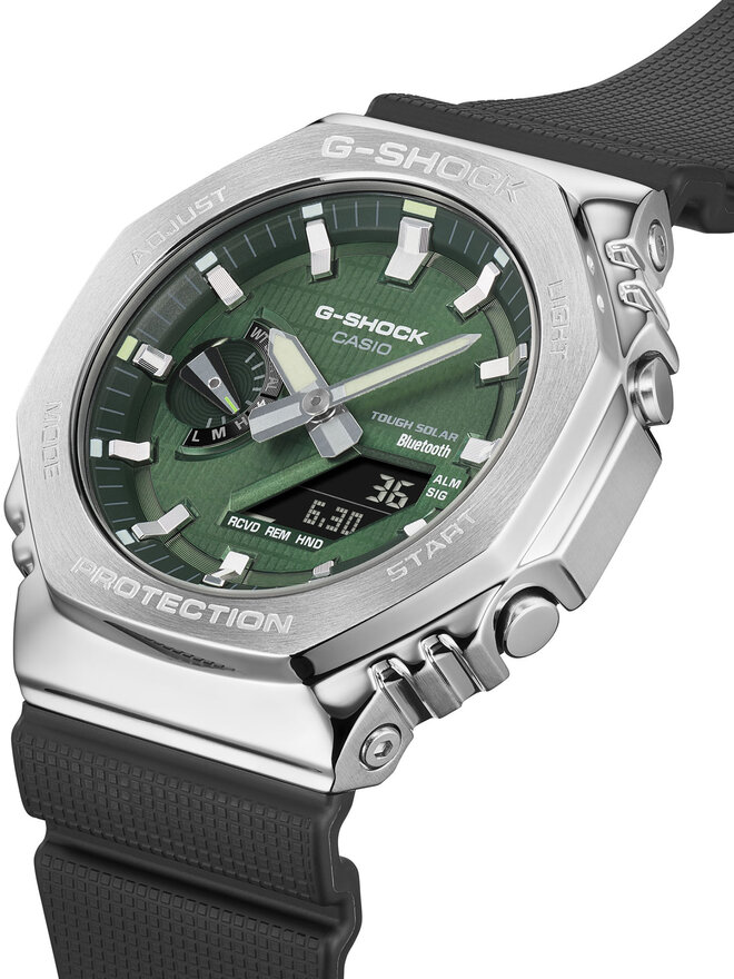 G-Shock Ρολόι G-Shock Solar Bluetooth GBM-2100A-1A3ER Μαύρο
