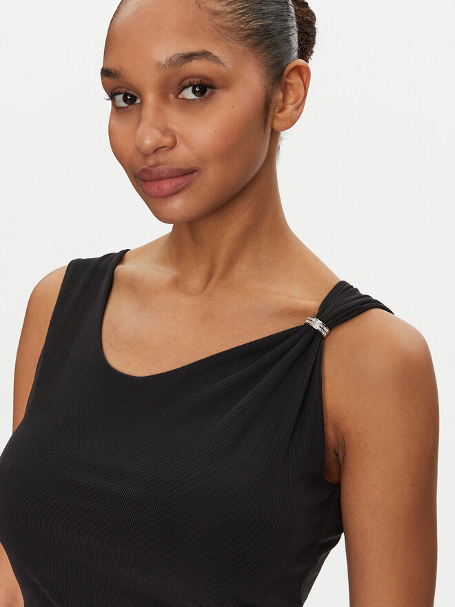 Guess Guess Top W5GP22 KAQL2 Negro Regular Fit