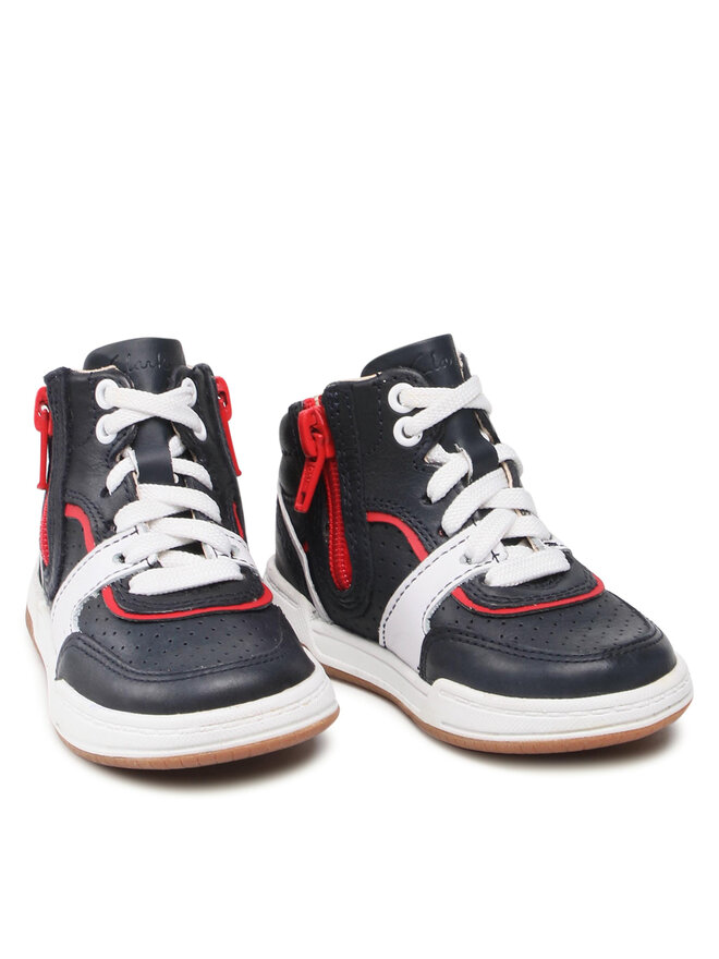 Clarks Черевики Clarks Fawn Peak T 261590057 Cиній