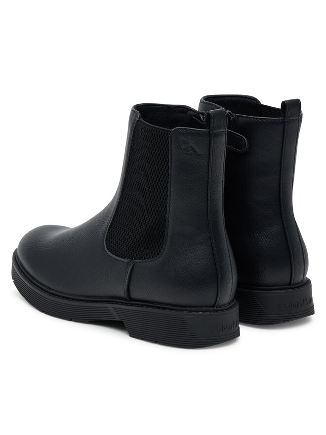 Calvin Klein Stiefeletten Calvin Klein Chelsea Boot V3X5-83184-1355 D Schwarz
