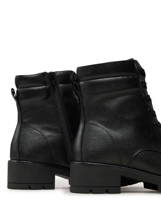 Jana Schnürstiefeletten Jana 8-25263-43 Schwarz