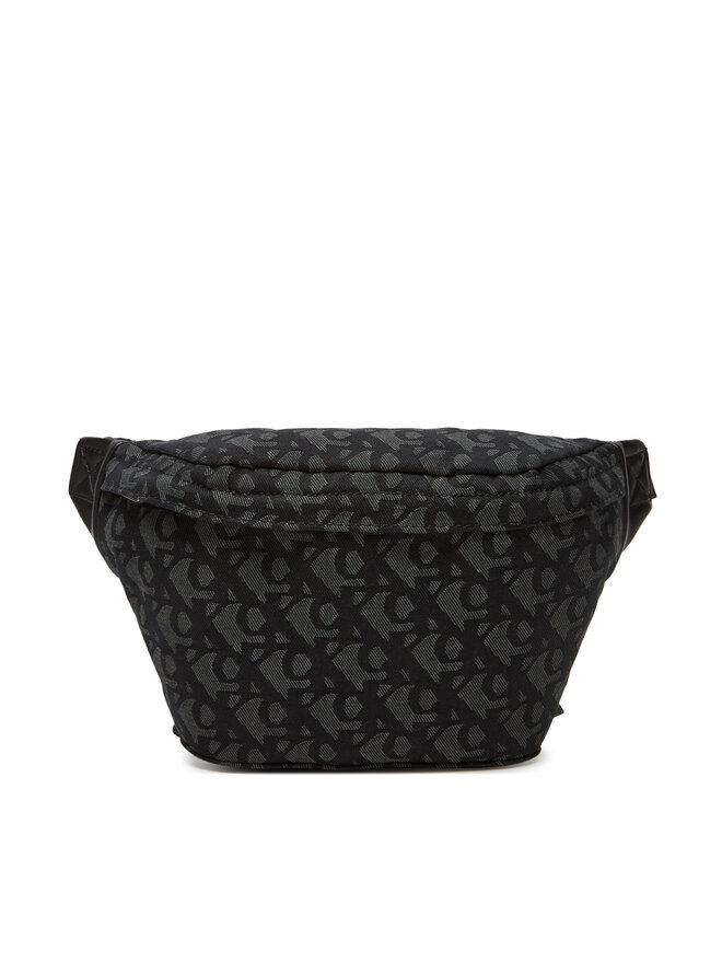 Calvin Klein Jeans Övtáska Calvin Klein Jeans Unstructured Monogram Waistbag LV04G3177G Fekete