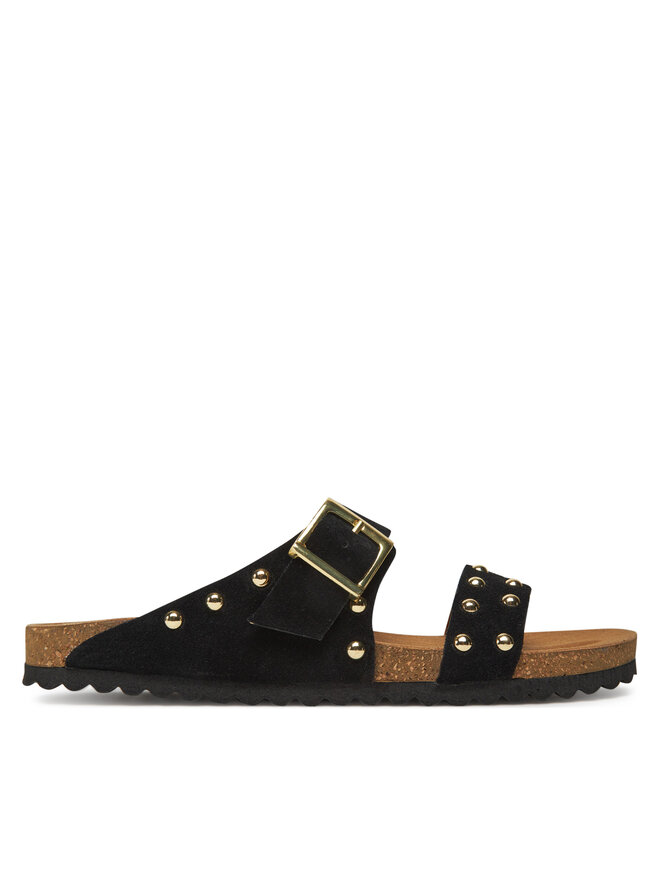 Pieces Şlapi Pieces Pcseluna Fotbed 17156836 Negru