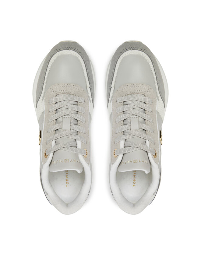 Tommy Hilfiger Sneakersy Tommy Hilfiger Th Fashion Runner FW0FW08475 Szary