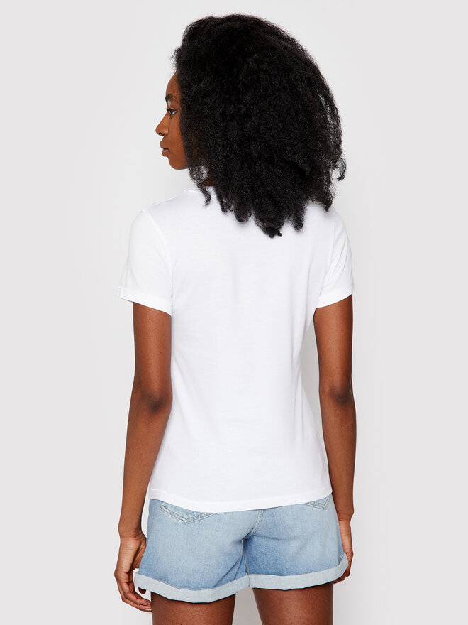 Calvin Klein Jeans Calvin Klein Jeans Póló J20J212883 Fehér Slim Fit