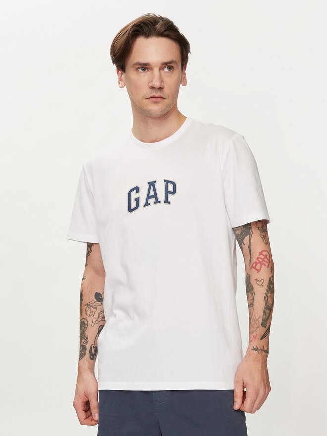 Gap Gap Футболка 570044-00 Білий Regular Fit