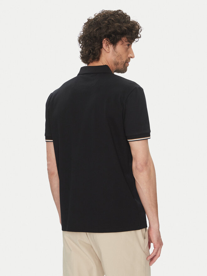 BOSS BOSS Poloshirt Philix Pima 50538177 Schwarz Regular Fit