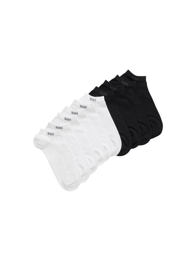 BOSS Súprava 5 párov nízkych ponožiek unisex Boss 50478205 Farebná