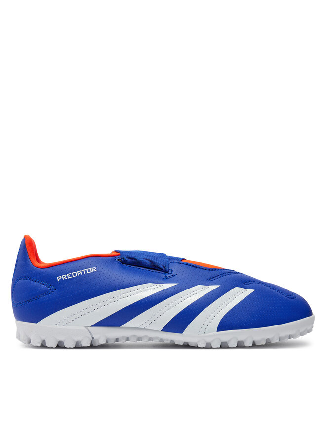 Scarpe da calcio adidas Predator Club Vel Tf J IF6427 Blu scuro escarpe