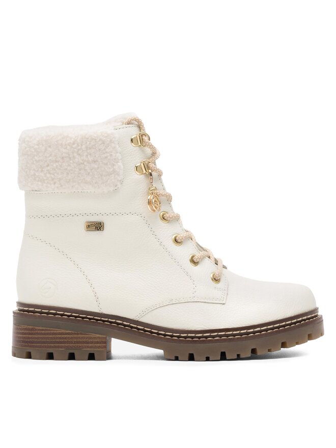 Remonte Schnürstiefeletten Remonte D0B74-81 Weiß