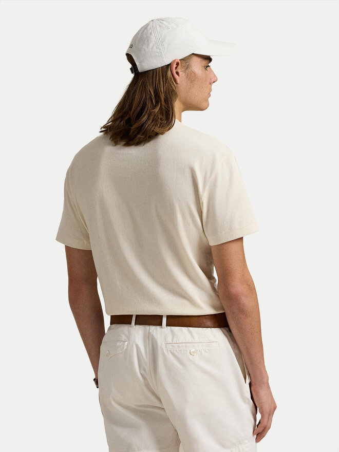 Polo Ralph Lauren Polo Ralph Lauren T-Shirt 710969630001 Beige Custom Slim Fit