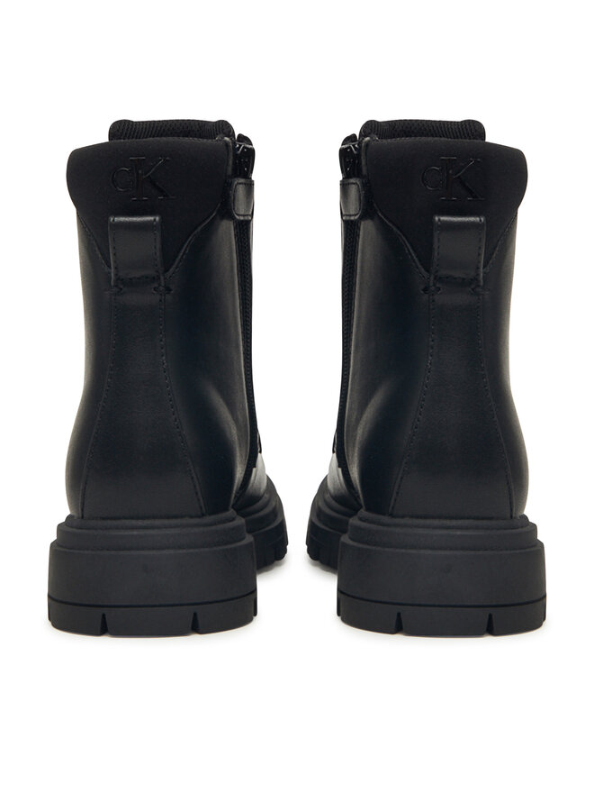 Calvin Klein Schnürstiefeletten Calvin Klein Lace Up Bootie V3A5-83120-1464 D Schwarz