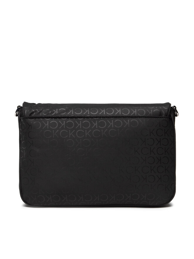 Calvin Klein Handtasche Calvin Klein Ck Must Nylon Shoulder Bag Md K60K609615 Schwarz