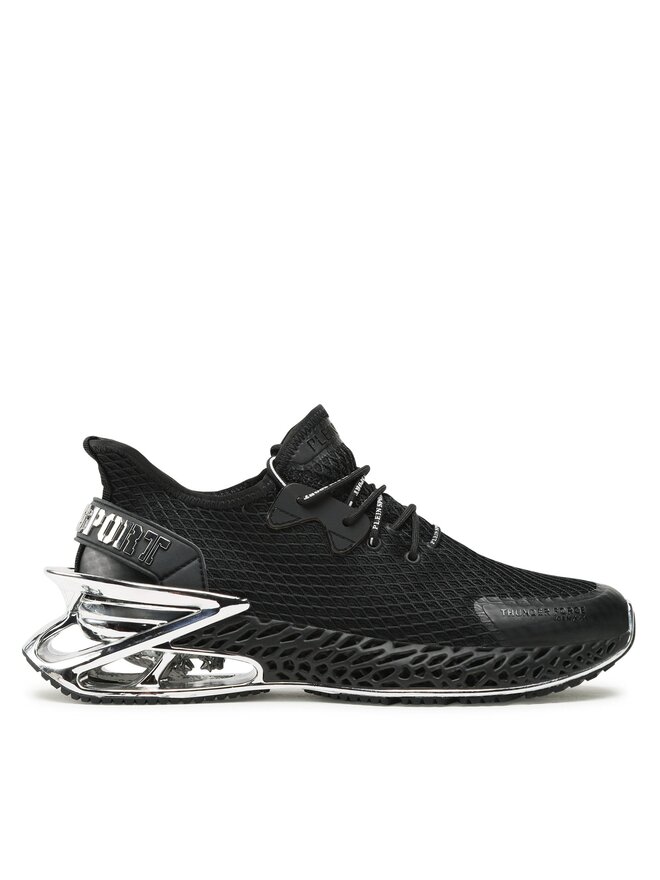 Plein Sport Снікерcи Plein Sport The Scratch FABS USC0335 PTE003N Чорний