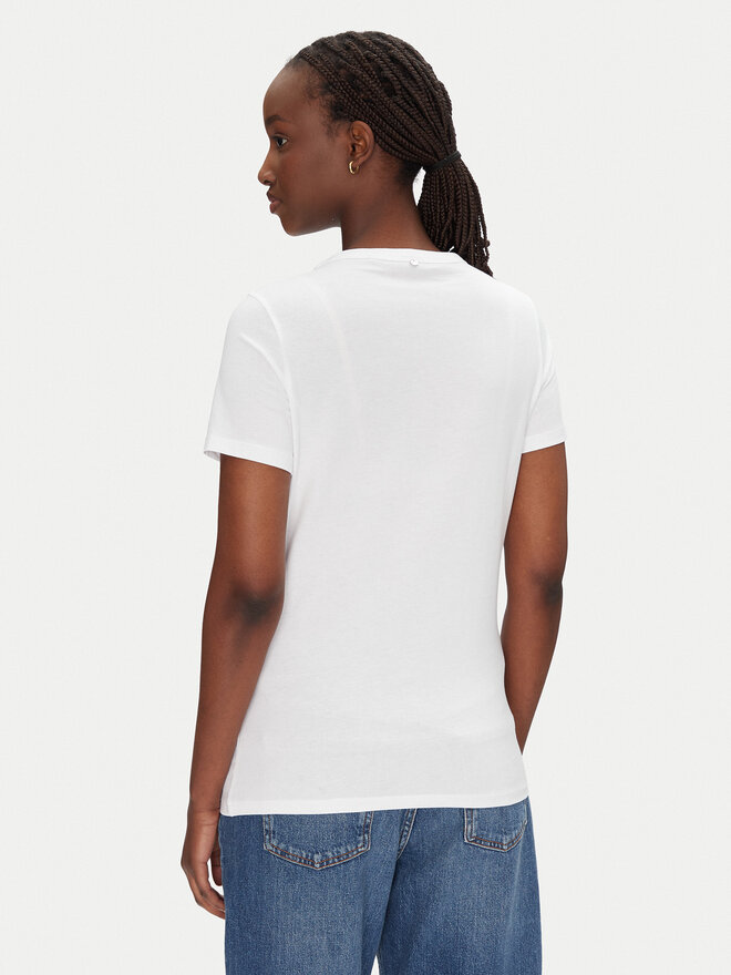 BOSS BOSS T-Shirt C_Elogo_21 50540260 Weiß Slim Fit