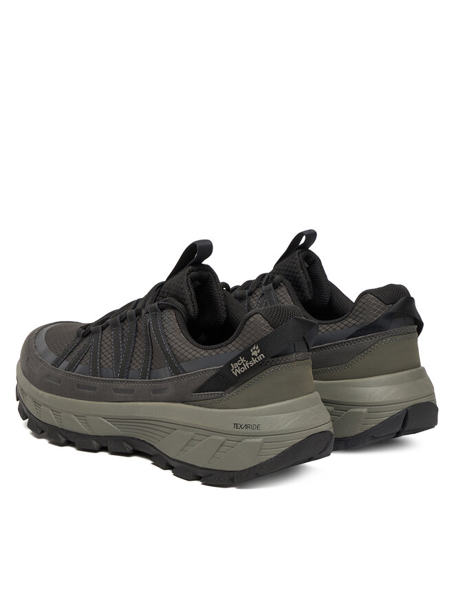 Jack Wolfskin Трекінгові черевики Jack Wolfskin Wild Hike Texapore Low M A65577 6156 Чорний