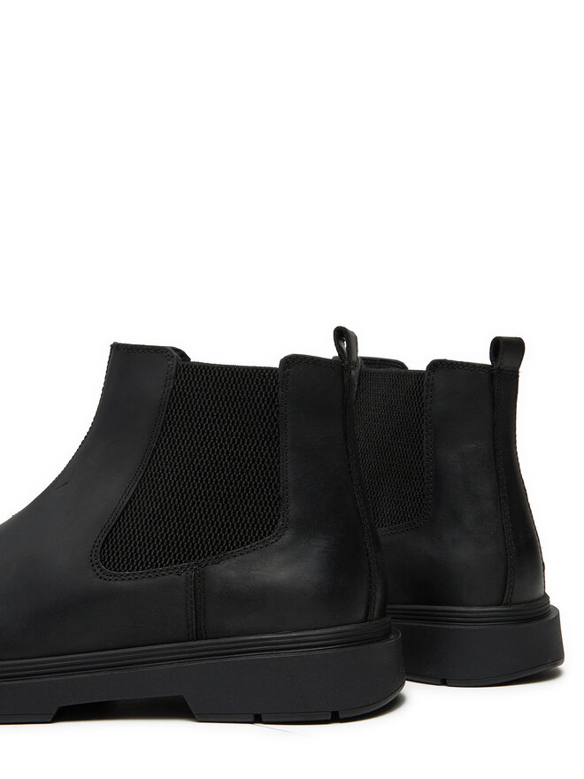 Geox U Calaita H - Bottes De Cheville Homme Respirantes Et Confortables