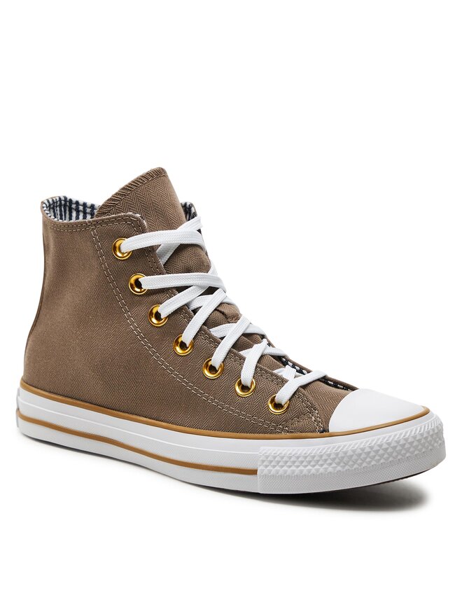 Converse Sneakers Converse Chuck Taylor All Star Herringbone Stripe A06440C Καφέ