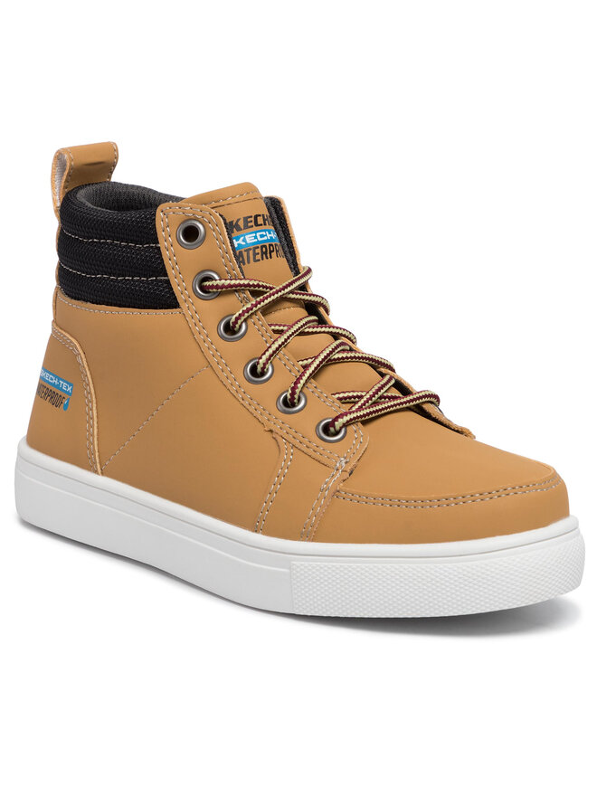Skechers Botines planos Skechers City Point 91961L/WTN Marrón