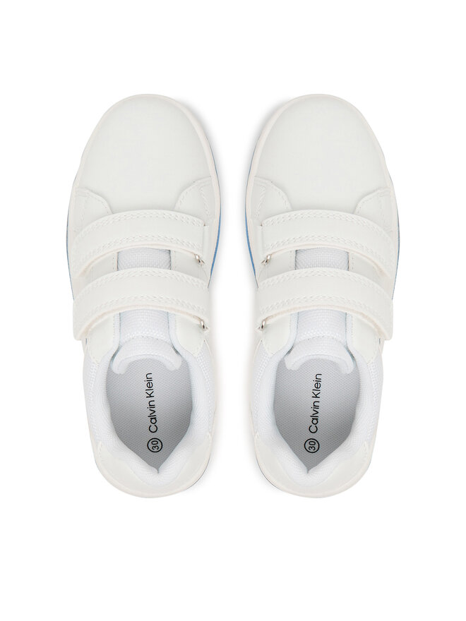 Calvin Klein Sneakers Calvin Klein Low Cut Velcro V1X9-83279-0040 S Weiß