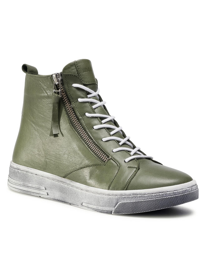 Manitu Damen Schnürer - Aus Leder, Rutschfest & Mit Gepolsterter Innensohle